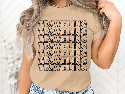 Traveling (Stacked) T-Shirt