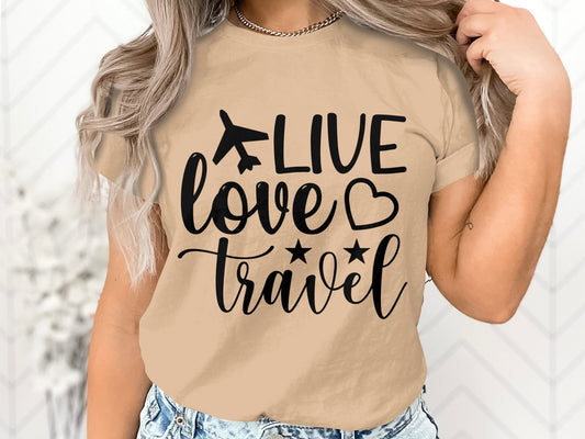 Live-Love-Travel T Shirt