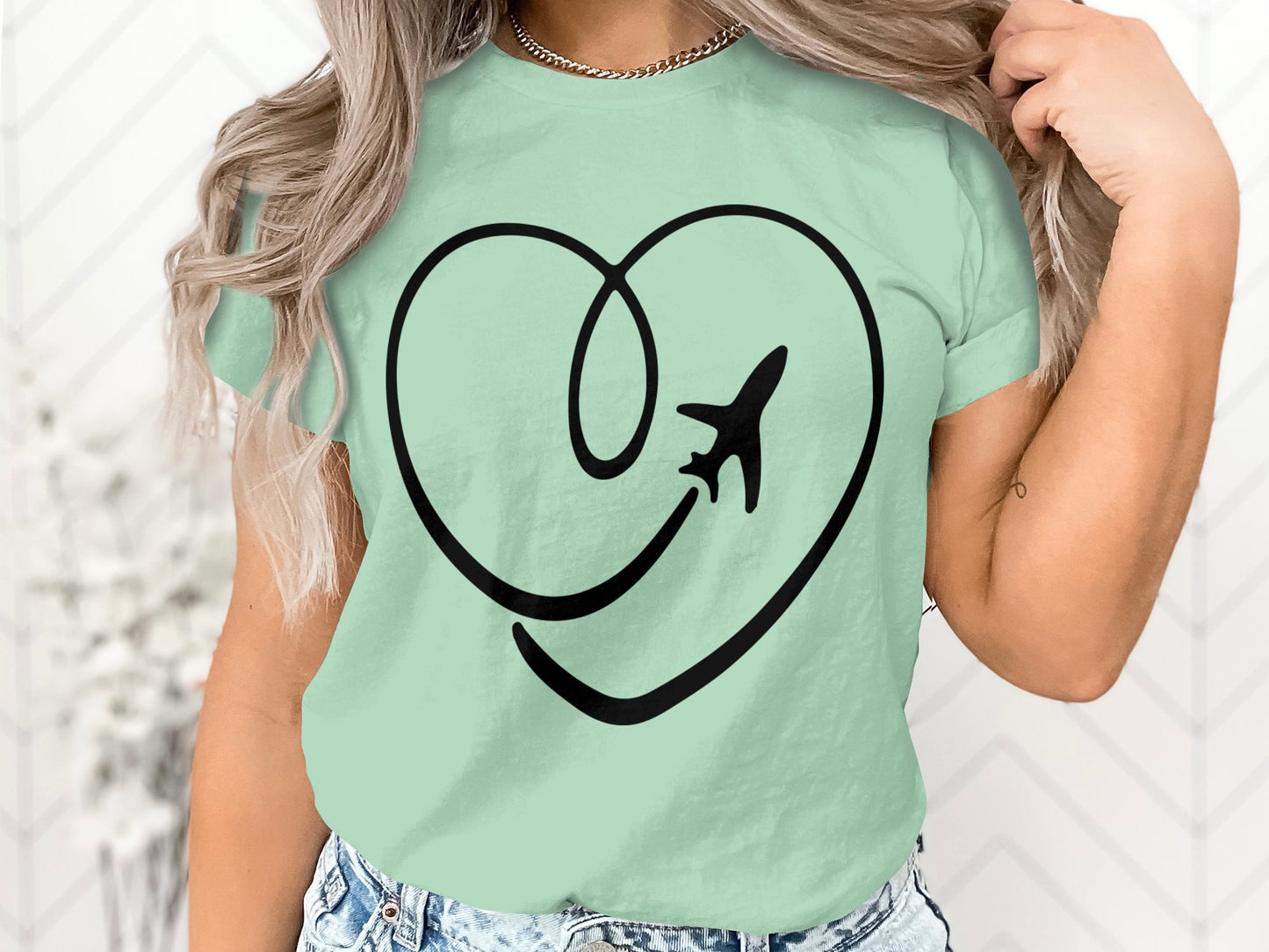 Airplane Heart T-Shirt