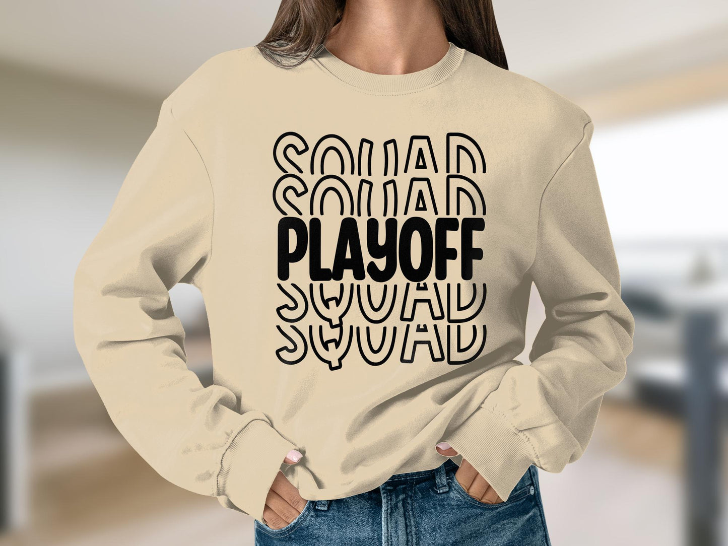 Playoff Squad (available in any color font)