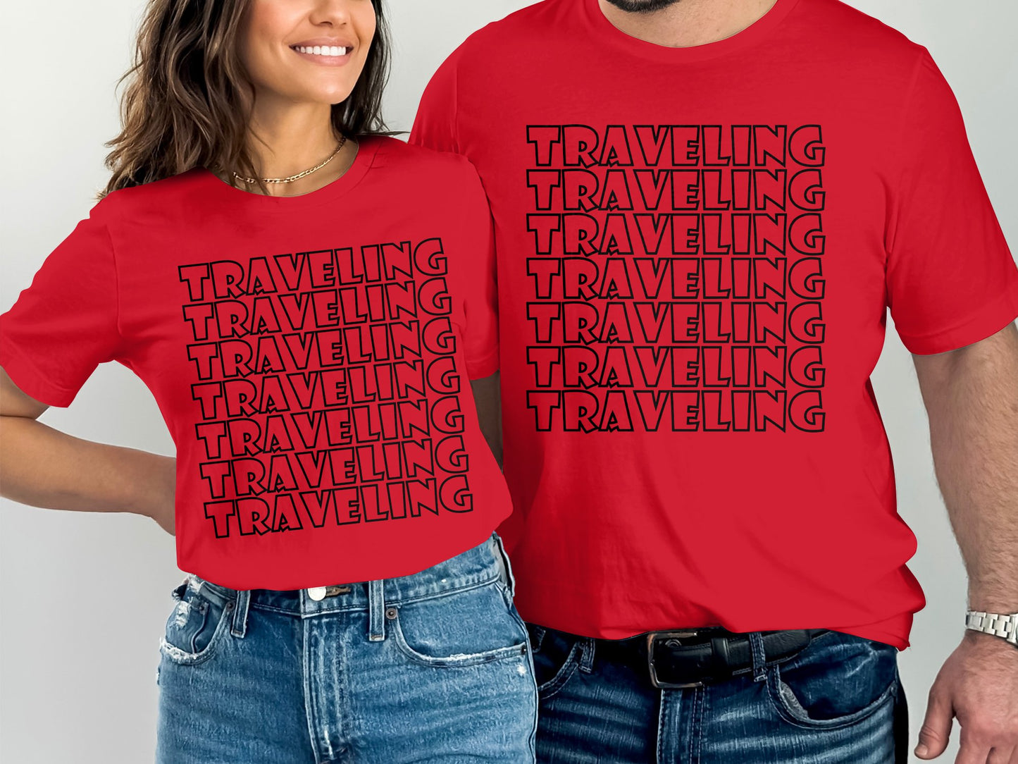 Traveling (Stacked) T-Shirt