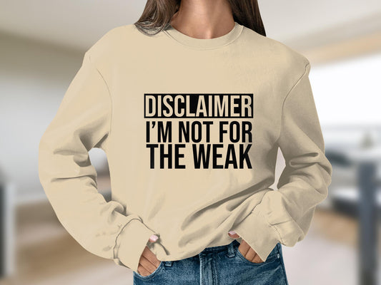 Disclaimer: I am not for the weak (BLACK FONT)