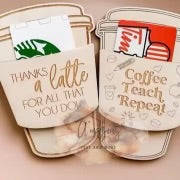 Teacher Giftcard Holder (Bundle Selection)
