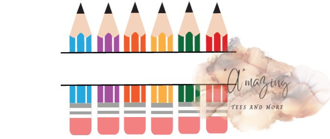 Colored Pencils w/ name personalization
