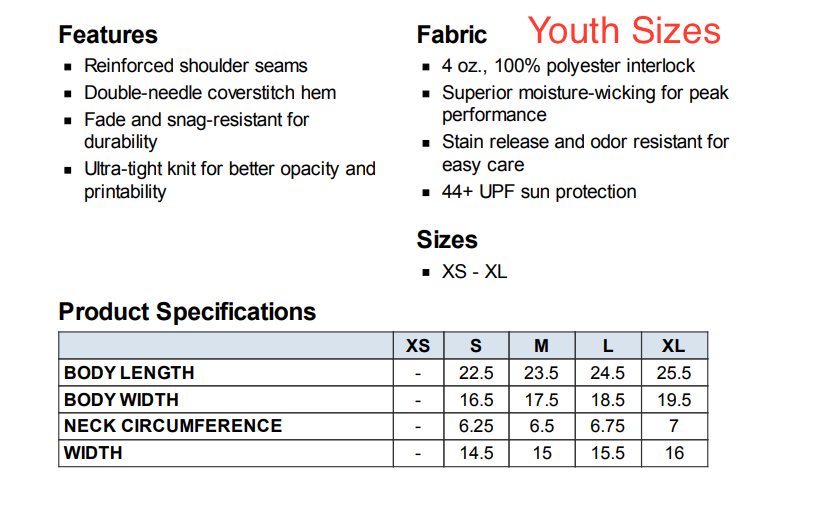 IAA Defenders Uniform-Place name and number in the notes section