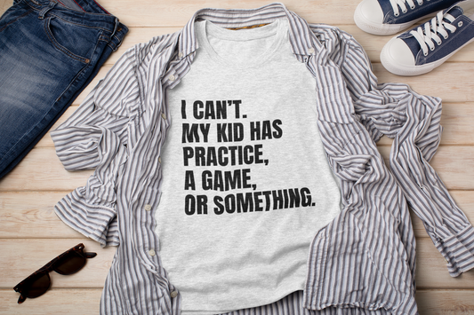 I can't T-shirt