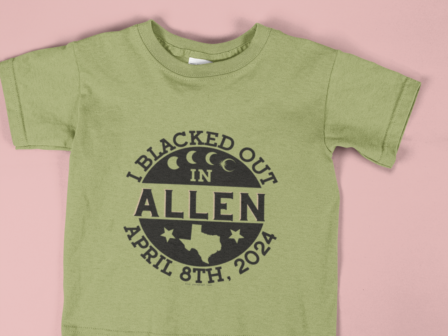 I blacked out in Allen, Texas- T-shirt