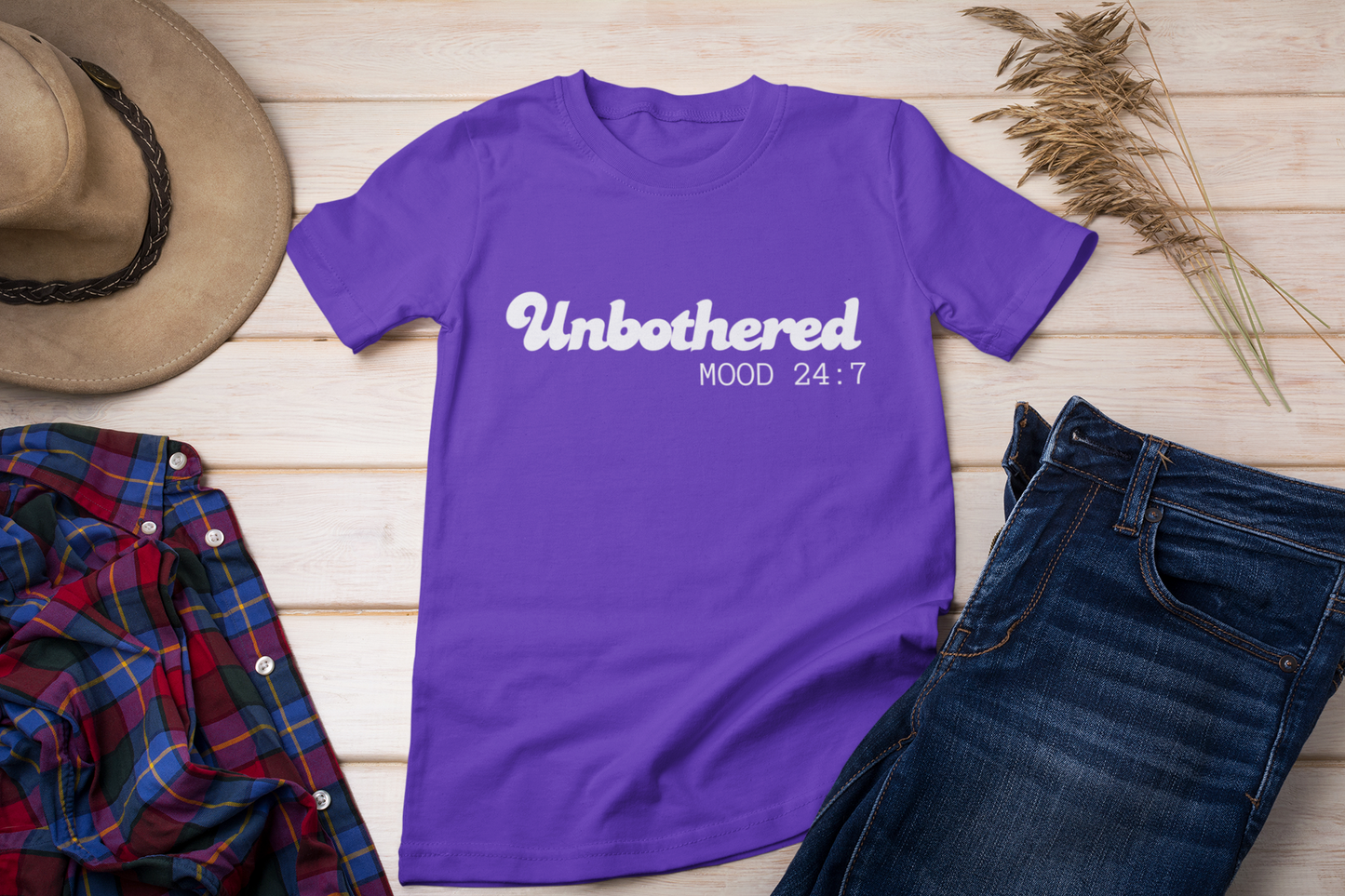 Unbothered Mood 24:7 T-Shirt