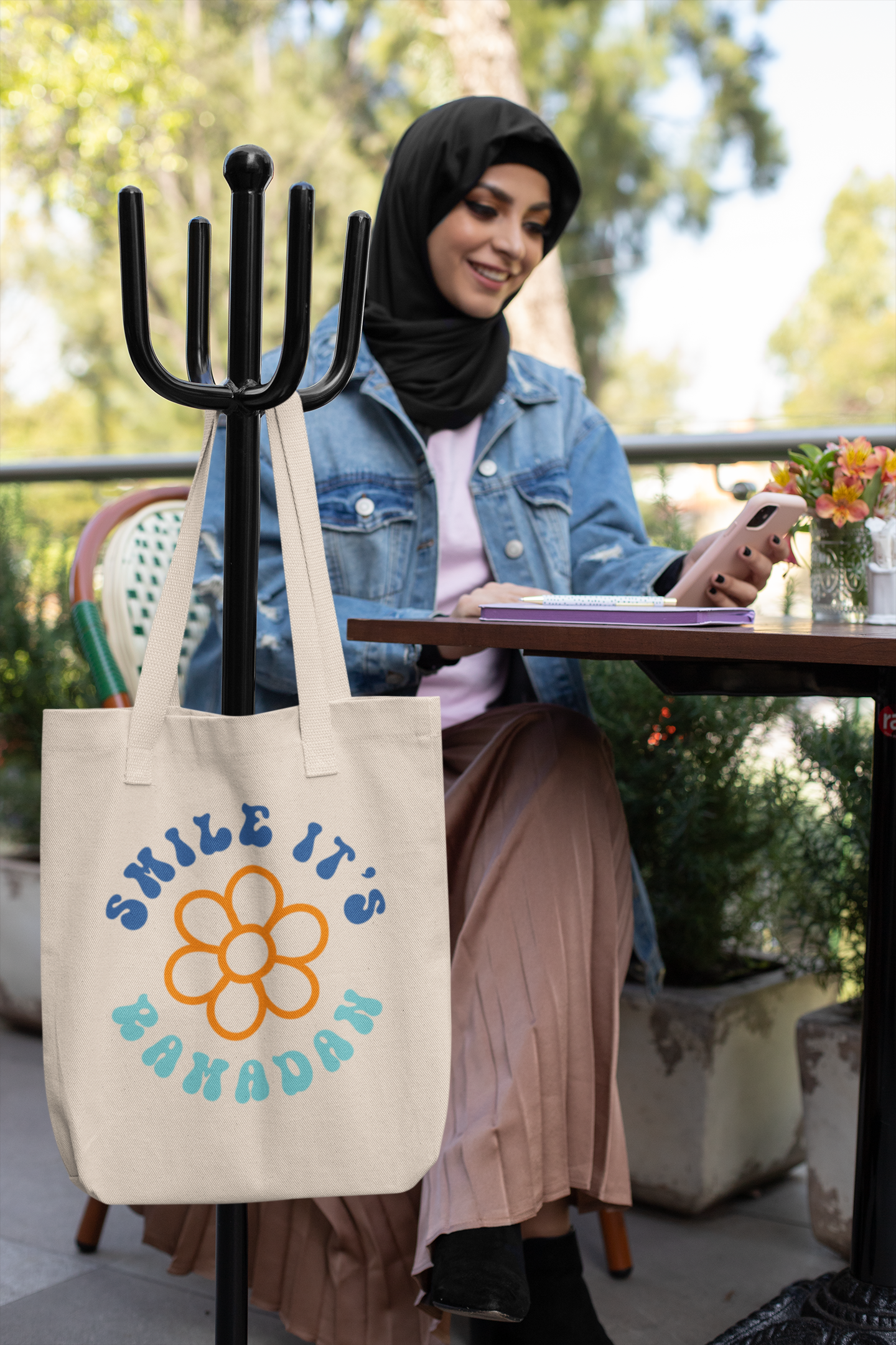 Smile it's Ramadan Tote Bag
