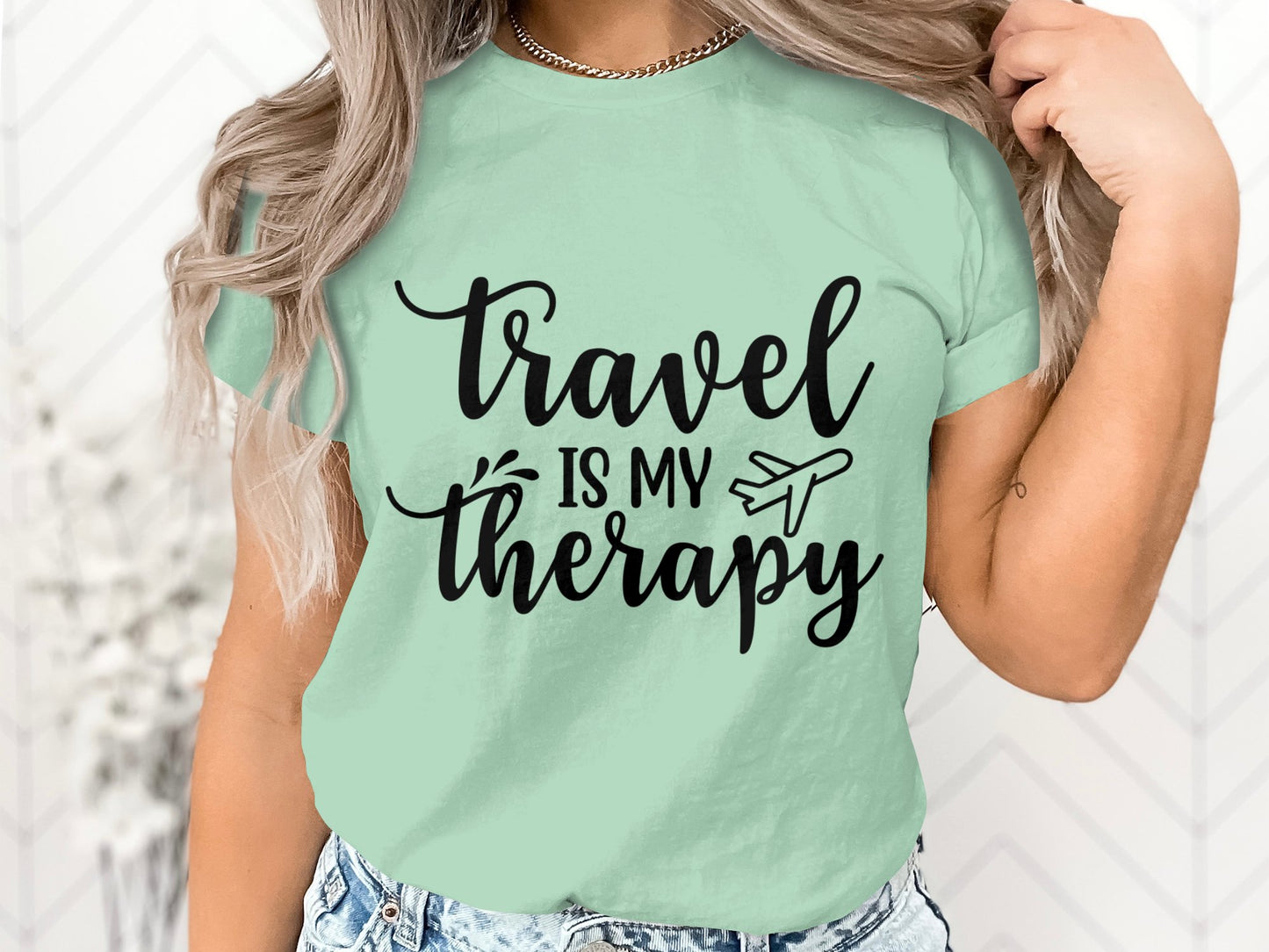 Travel is my Therapy T-Shirt