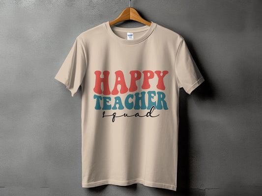 Happy Teacher Squad-Retro