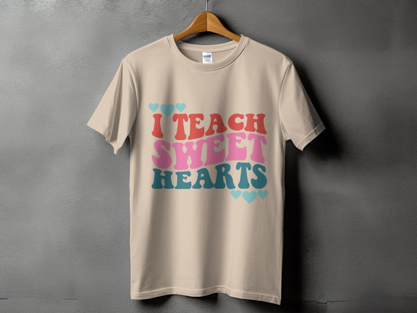 I Teach Sweet Hearts 2-Retro