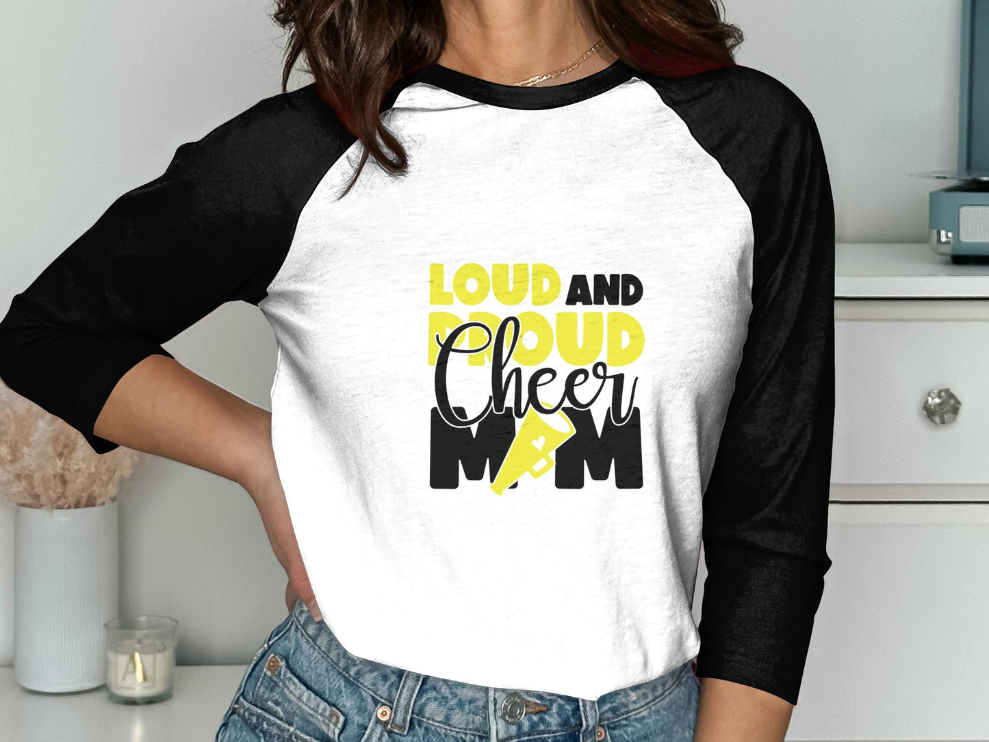 Loud and Proud Cheer Mom