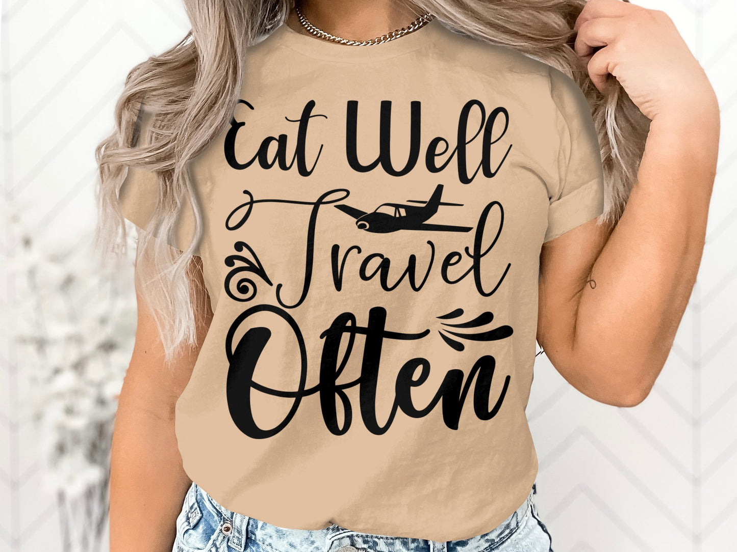 Eat Well Travel Often TShirt