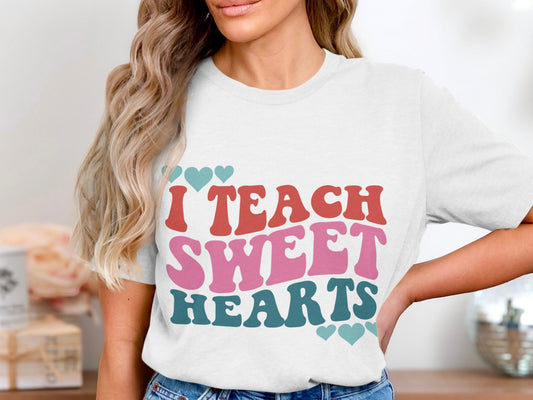 I Teach Sweet Hearts 2-Retro