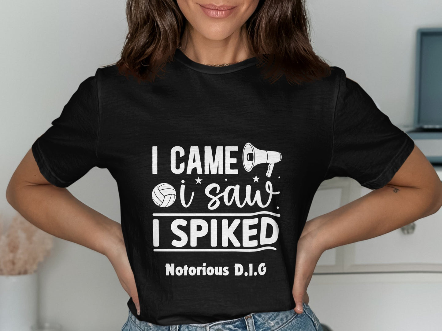 I came I saw I spiked-WHITE FONT