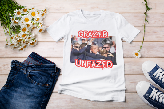 Grazed and unfazed tshirt collectiom